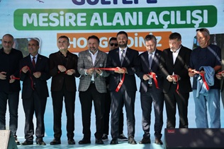 10 DÖNÜMLÜK YEŞİL YAŞAM ALANI HİZMETE AÇILDI